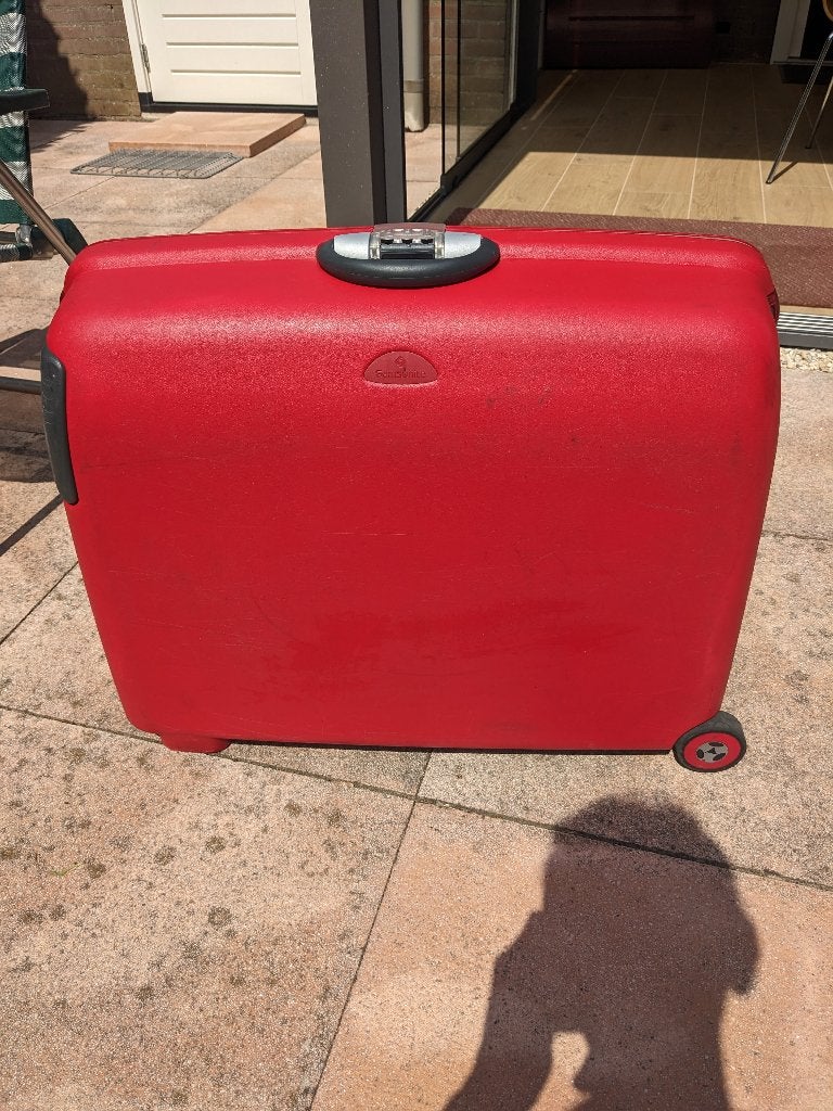 Samsonite koffer, Gebruikt, Hard kunststof, 45 tot 55 cm, Ophalen