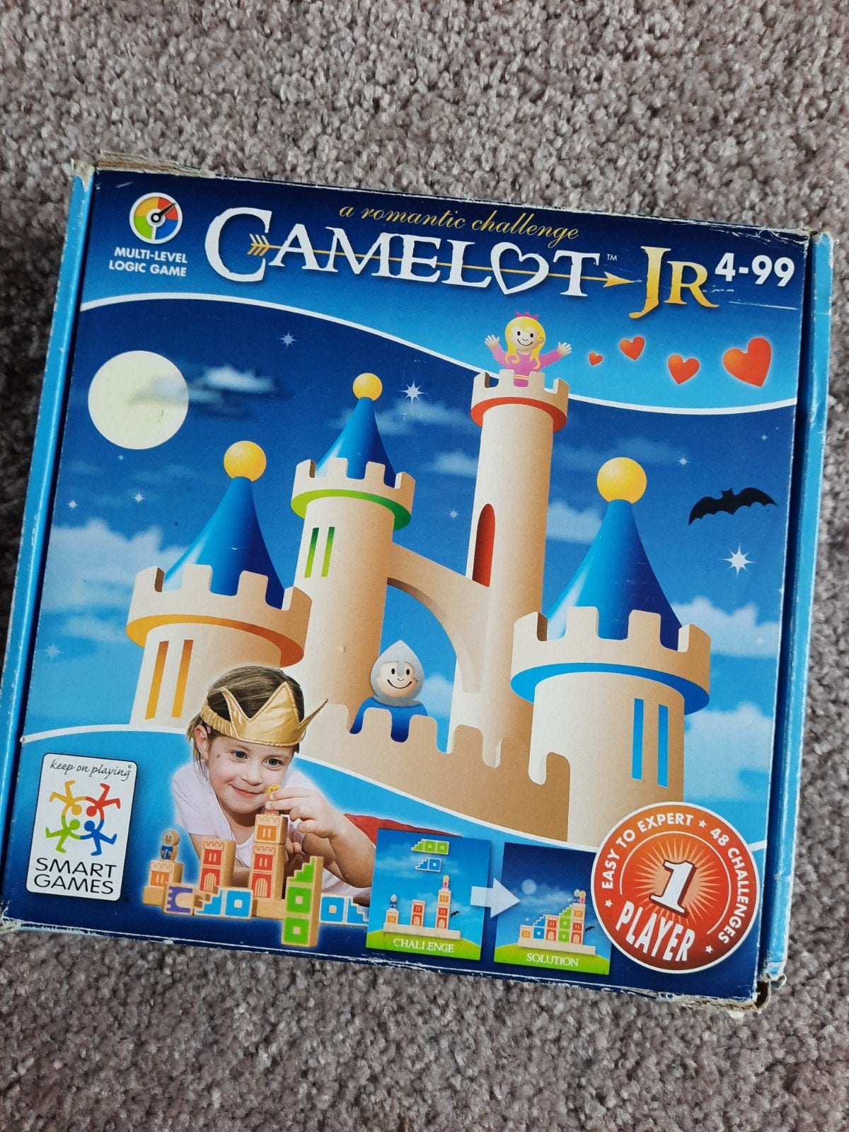 SmartGames - Camelot Jr. Houten Puzzelspel, Ophalen of Verzenden
