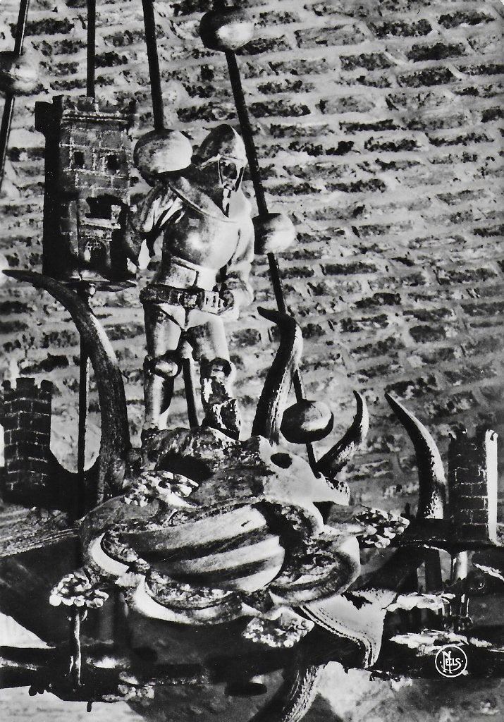 Ae119 Ongelopen ansichtkaart kroonluchter der baanderheren, Ophalen of Verzenden, 1980 tot heden, Gelopen