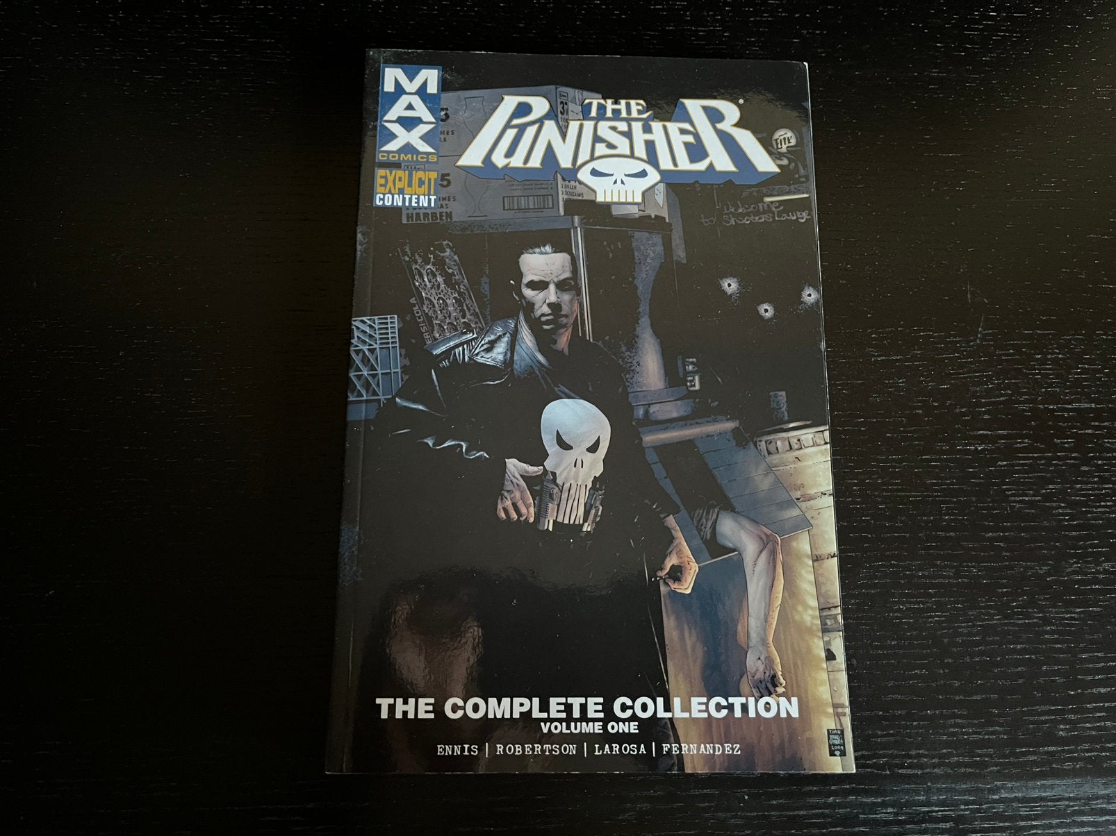 Punisher MAX: The Complete Collection Volume 1, Boeken, Eén comic, Ophalen of Verzenden, Zo goed als nieuw, Amerika