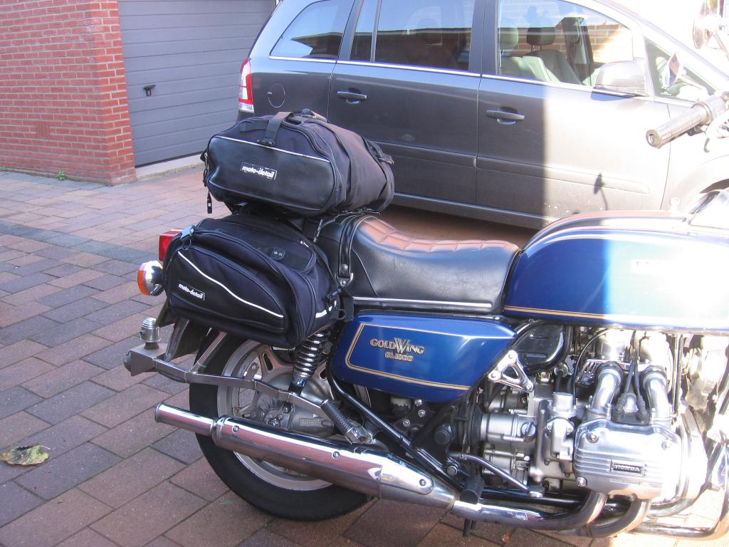 ruime 3 delige Moto Detail tassenset; Slechts 55,00 euro, Ophalen of Verzenden, Gebruikt