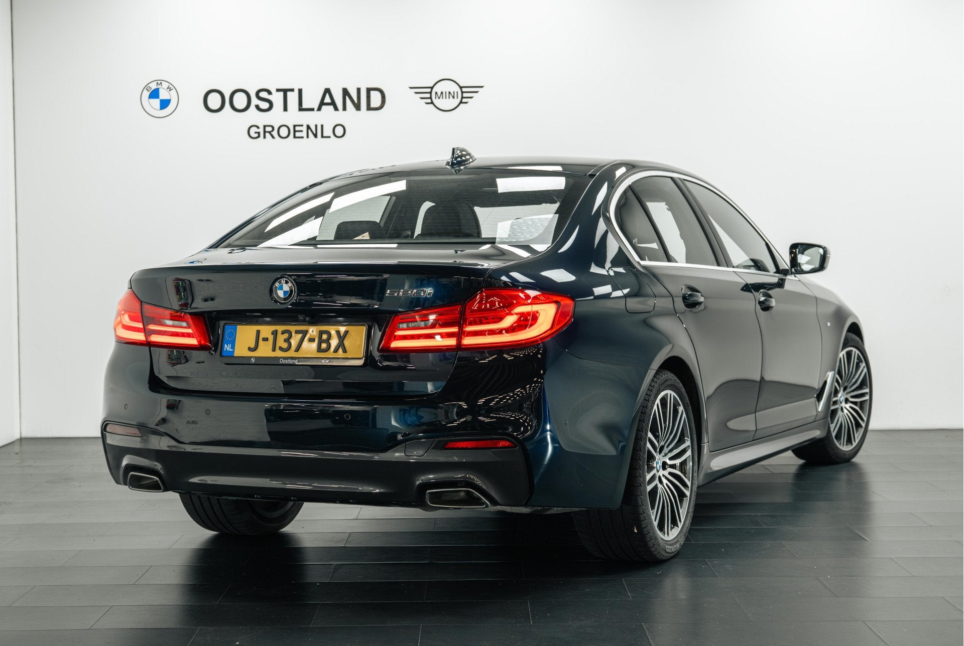 BMW 5 Serie 520i High Executive M Sport Automaat / Schuif-Ka, Auto's, Automaat, Achterwielaandrijving, Gebruikt, 4 cilinders