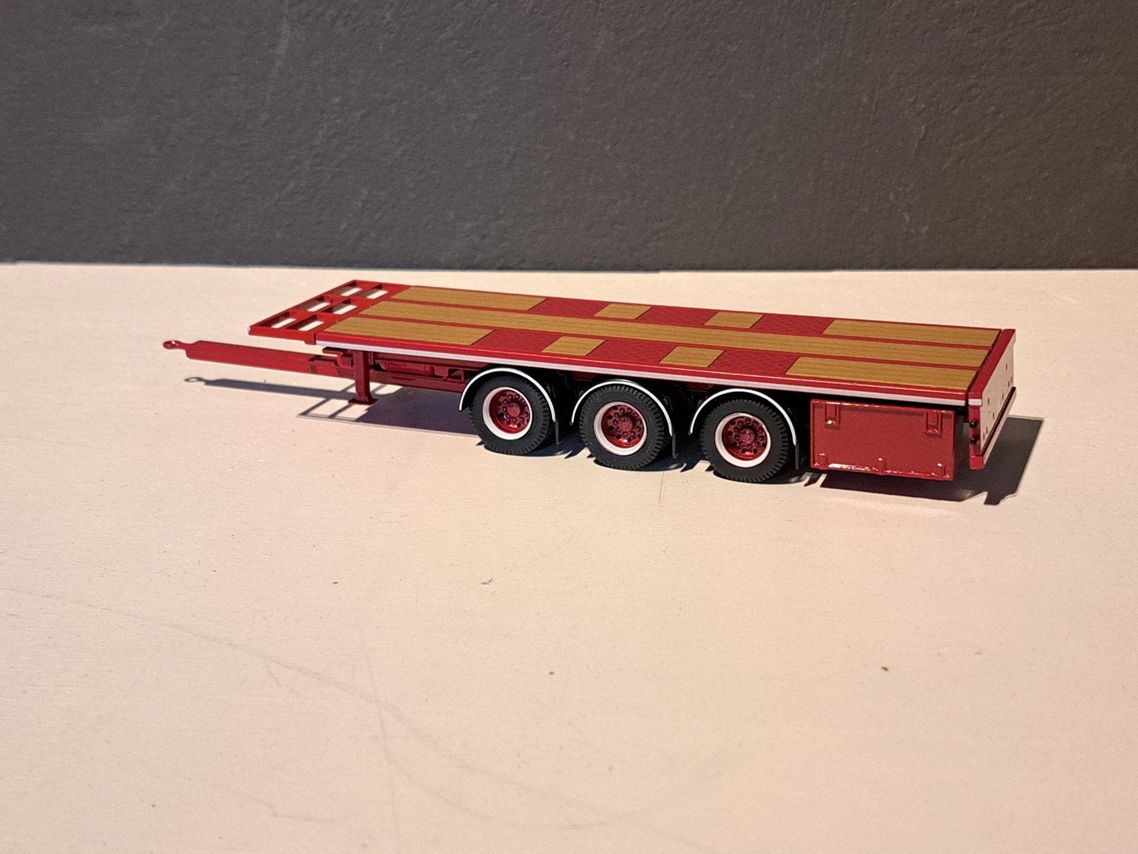 Tekno platte aanhanger, Ophalen of Verzenden, Bus of Vrachtwagen, Tekno