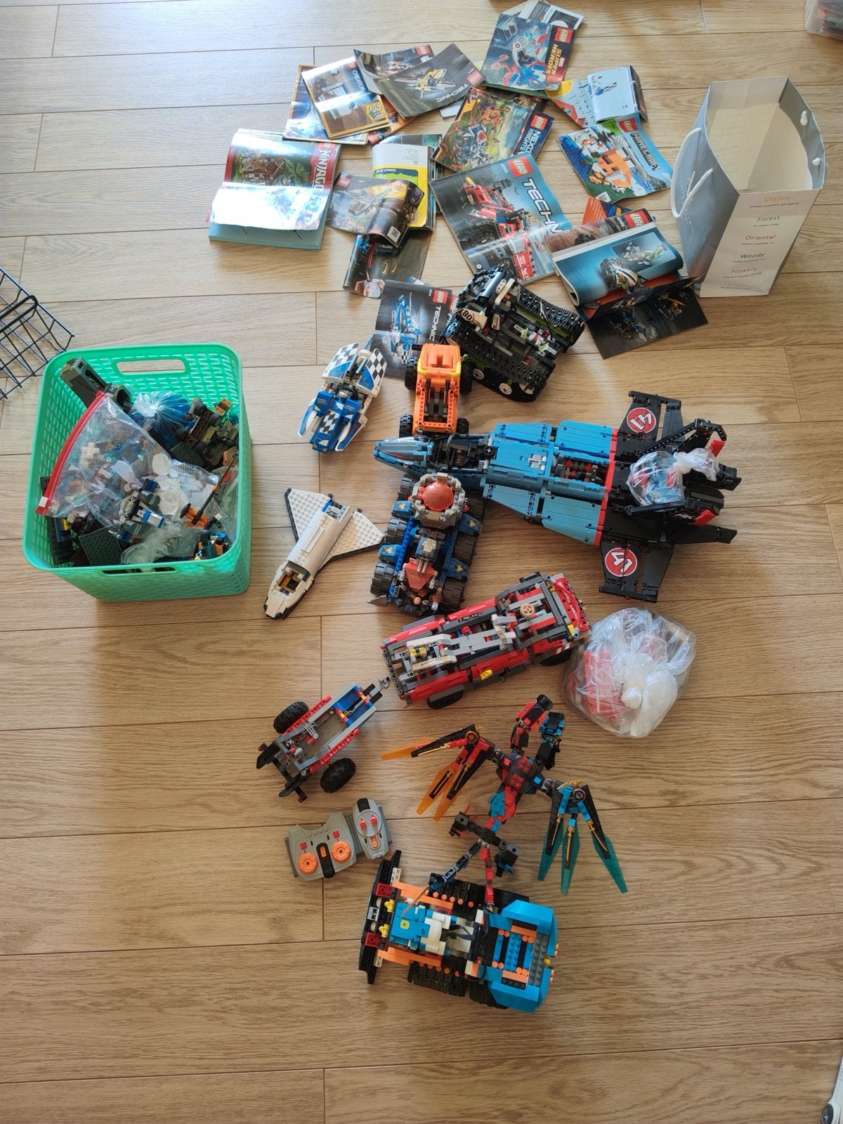 Diverse Lego sets: Technic, Nexo Knights, Ninjago, Boost, Ophalen, Gebruikt