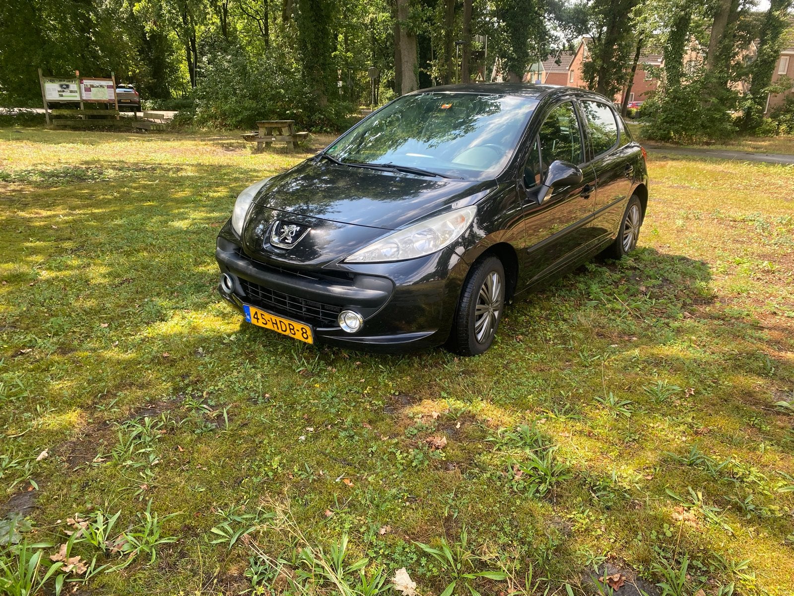 *PEUGEOT 207 1.4 VTI 16V 5DRS 2008 apk 11-6-27*, Voorwielaandrijving, 1153 kg, Zwart, Origineel Nederlands