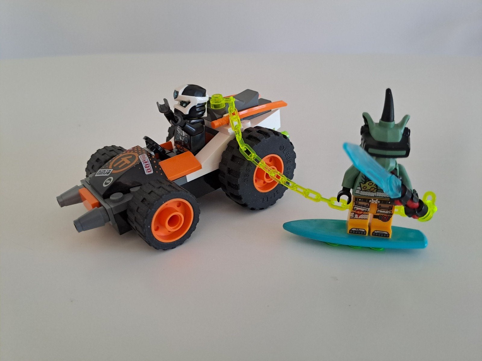 LEGO Ninjago 71706 Cole's Speeder Car met handleiding, Ophalen of Verzenden, Zo goed als nieuw