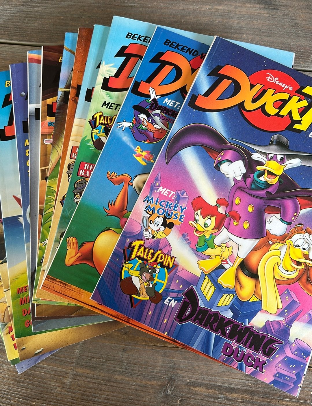 15 Ducktales stripboeken (nrs. 31 t/m 45), Boeken, Meerdere stripboeken, Ophalen of Verzenden, Gelezen