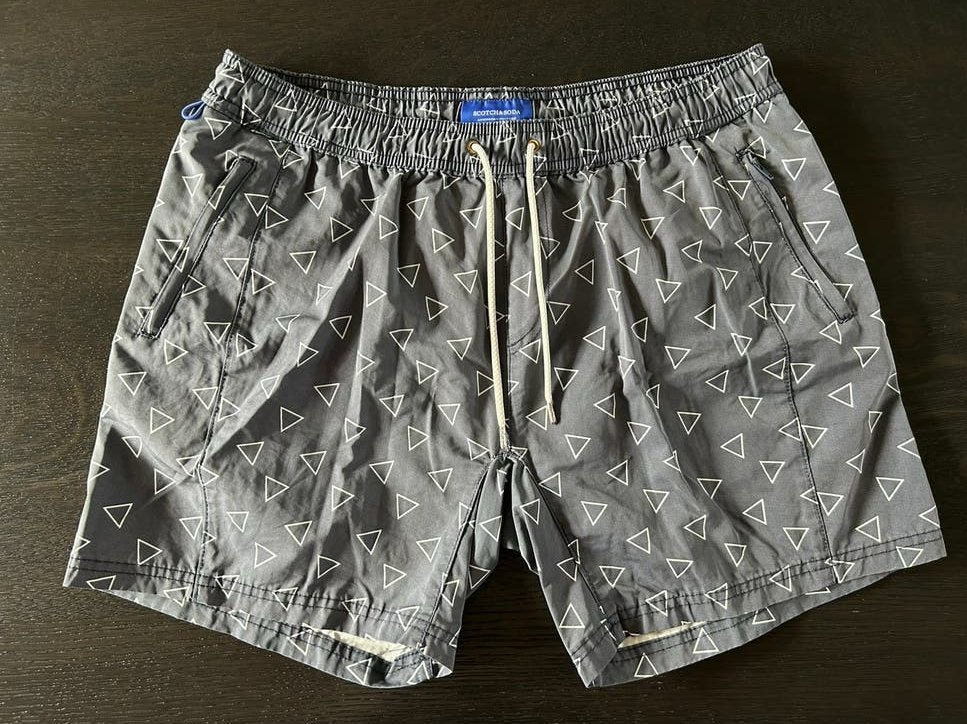 Zwemshort maat M Scotch & Soda, Kleding | Heren, Ophalen of Verzenden, Maat 48/50 (M), Blauw, Zwemshort