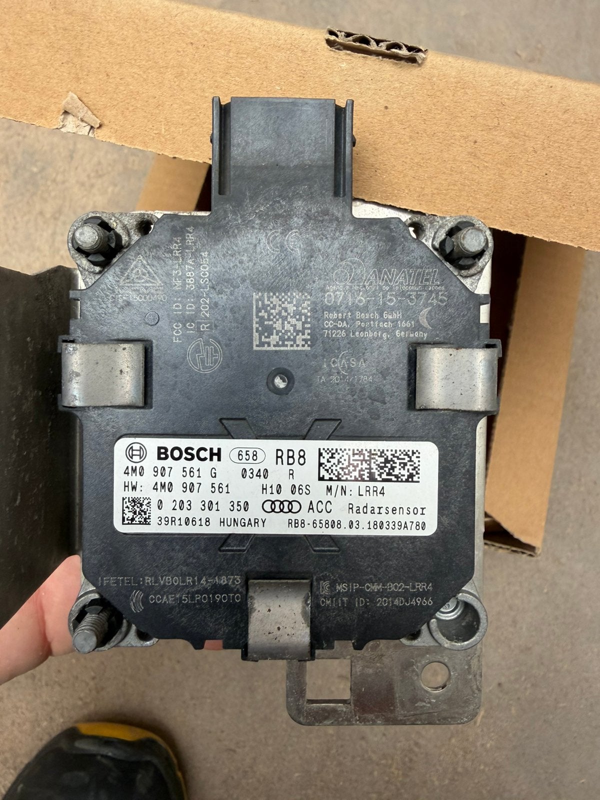 Radar van audi etron 55, Ophalen of Verzenden, Audi