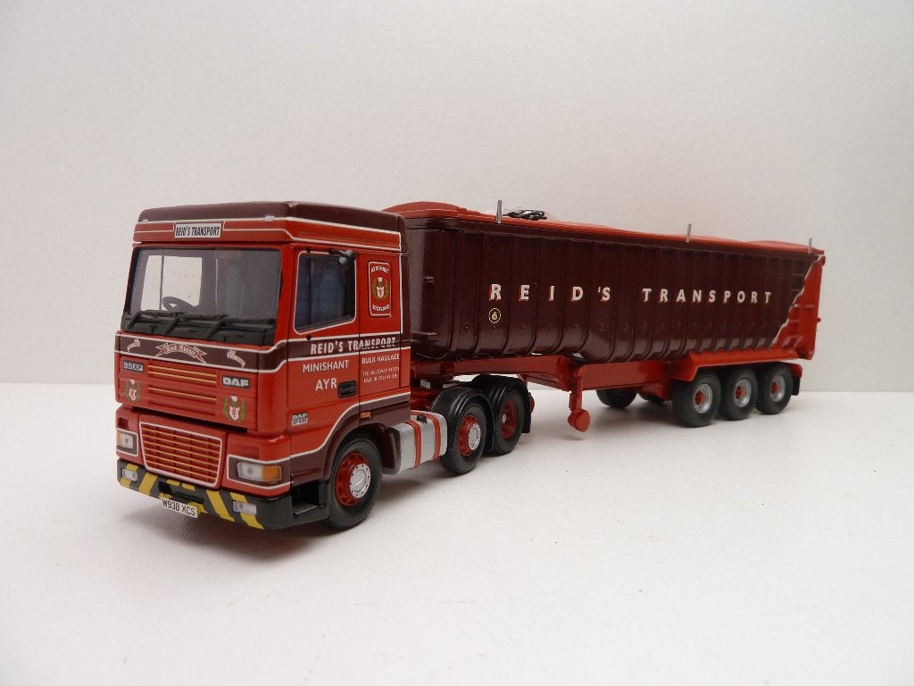 DAF XF  ''  Reids Transport '' Corgi, Ophalen of Verzenden, Zo goed als nieuw, Bus of Vrachtwagen, Corgi
