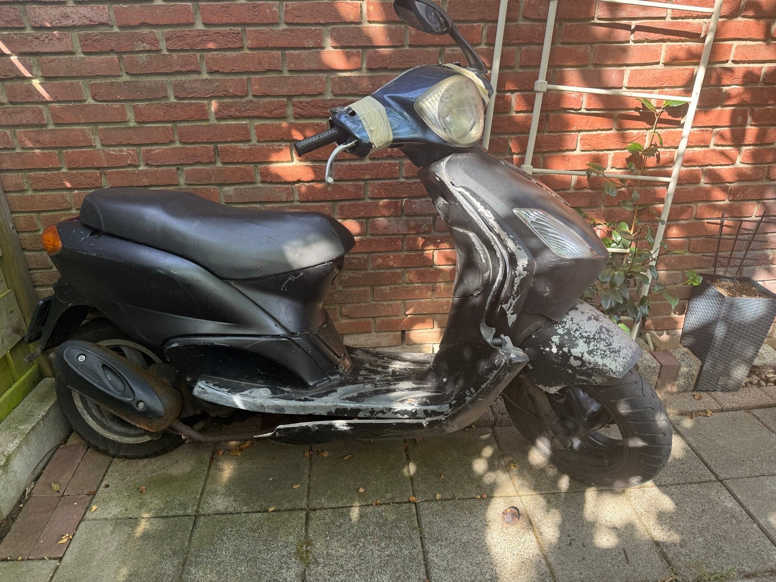 Gebruikte scooter gratis mee, Ophalen, Gebruikt, Maximaal 45 km/u, Benzine