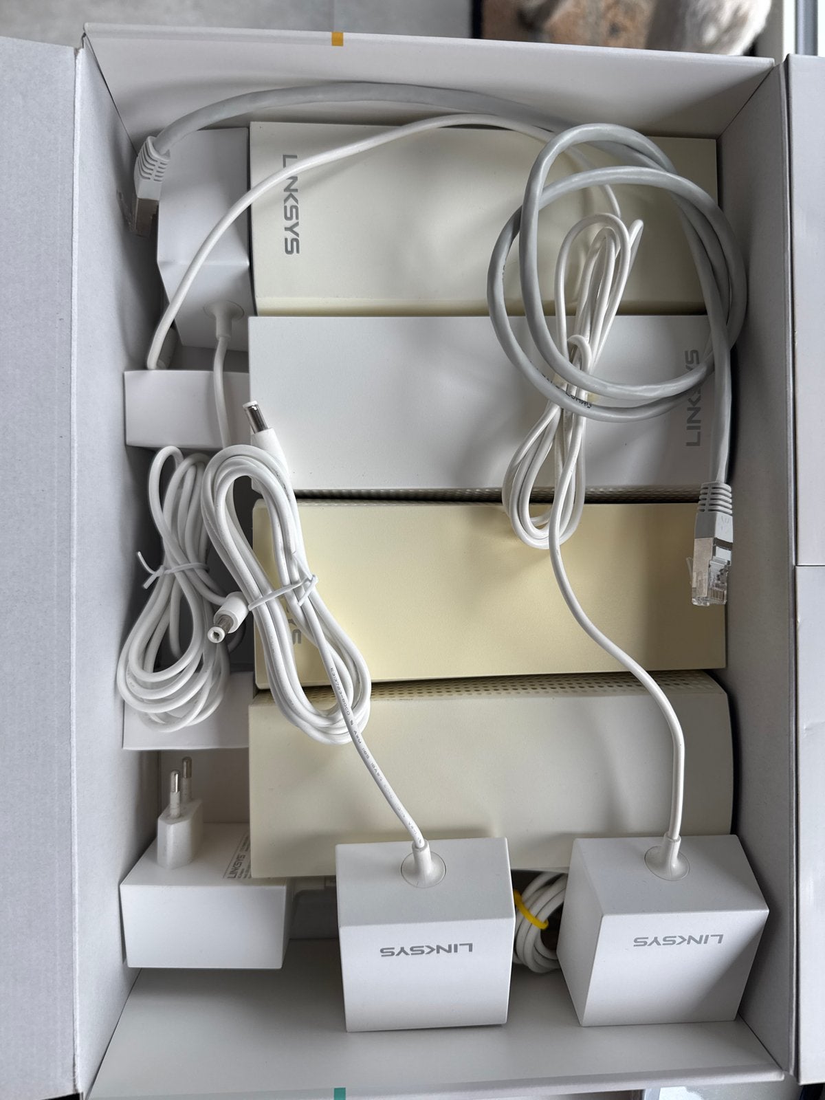 Linksys Velop Mesh WiFi Systeem (4-pack), Ophalen of Verzenden, Gebruikt, Router