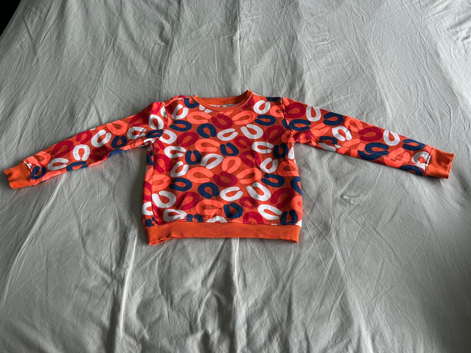 Rookworst trui van Hema maat 122/128, Ophalen of Verzenden, Zo goed als nieuw, Jongen, Trui of Vest