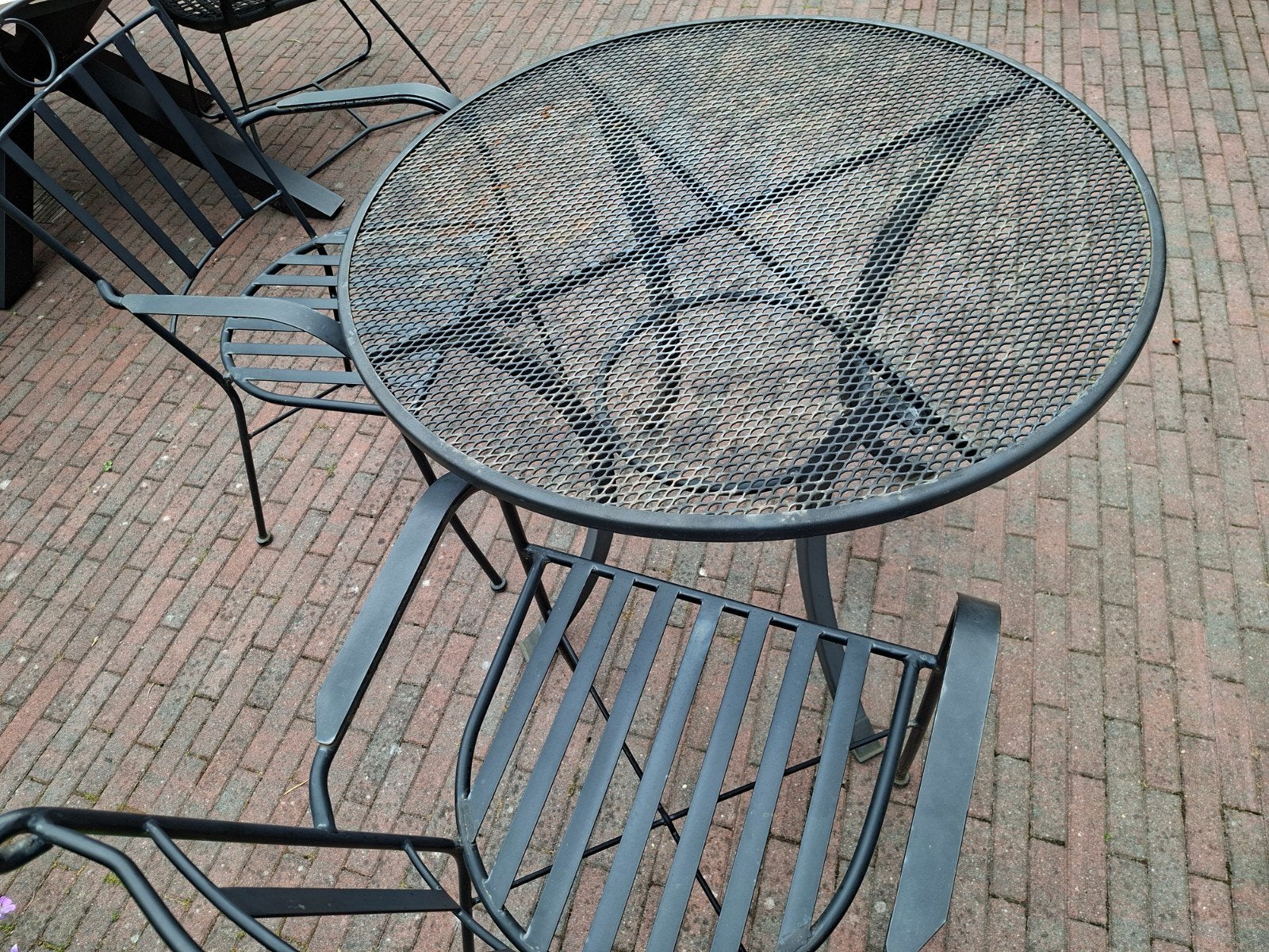 Tuinset, Ophalen, Gebruikt