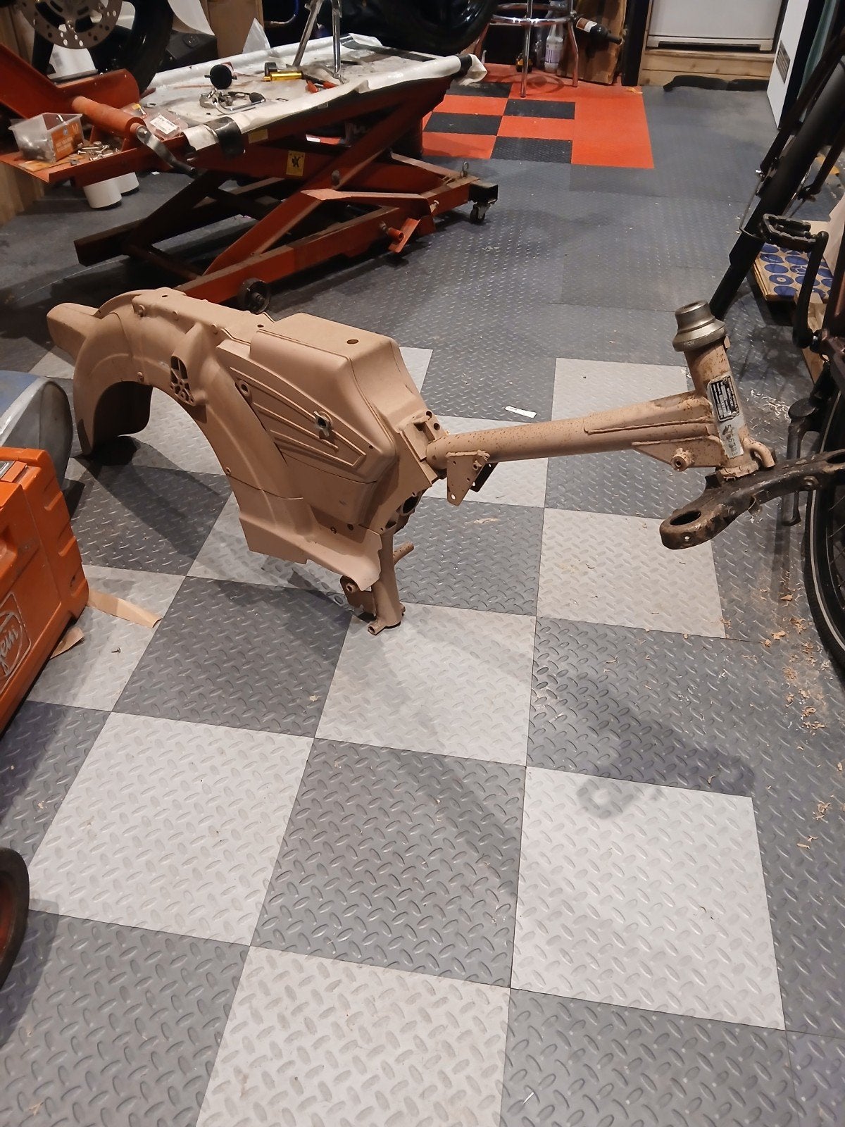 tekoop 515 frame geen kenteken, Fietsen en Brommers, Brommeronderdelen | Zundapp, Ophalen of Verzenden, Gebruikt, Frame