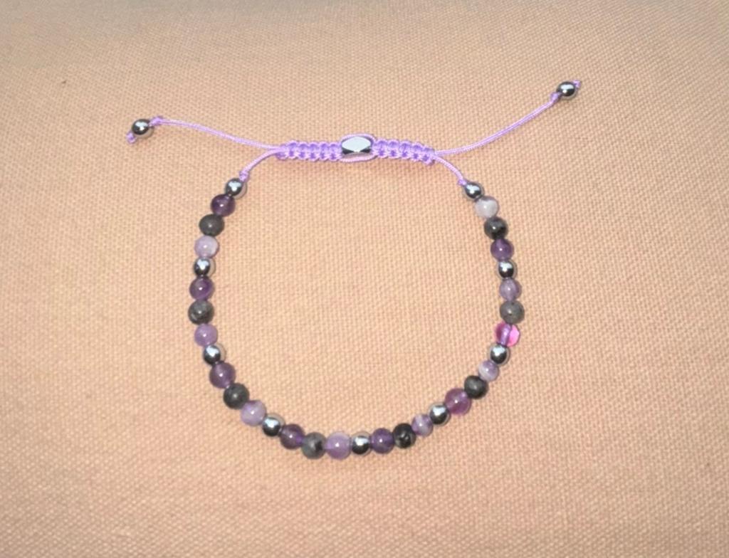 Natuursteen armbanden, Overige materialen, Met bedels of kralen, Overige kleuren, Nieuw