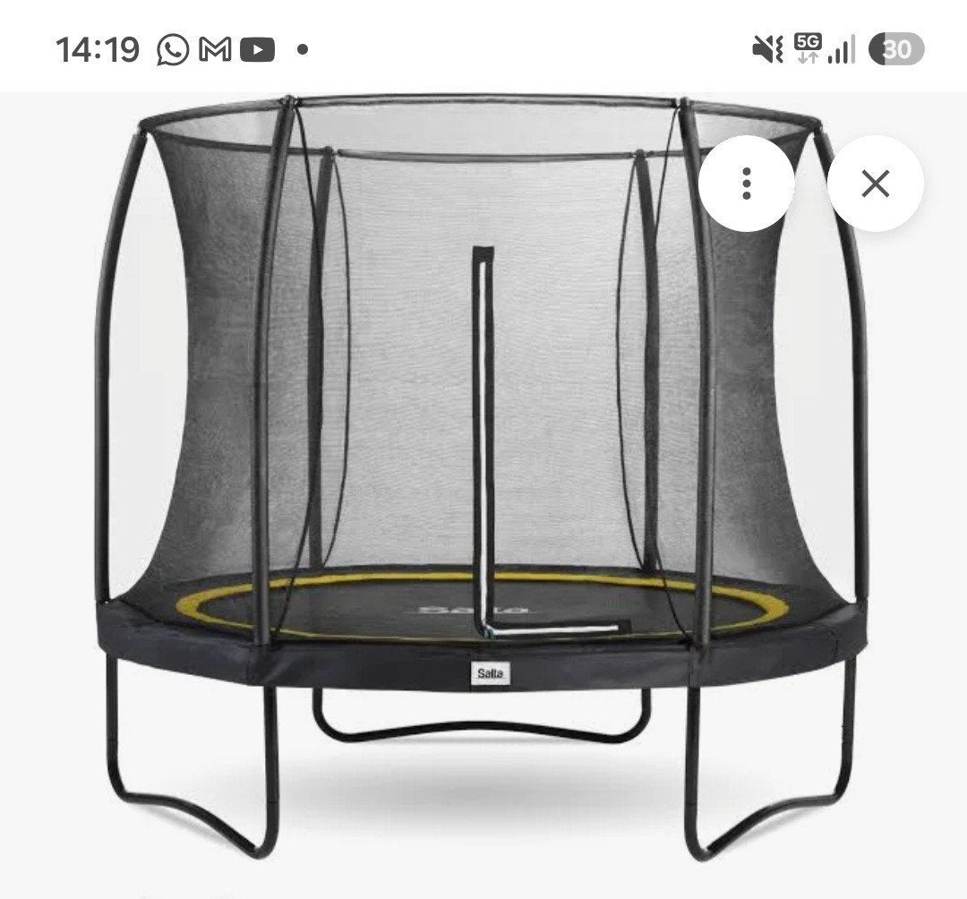 GRATIS Salta trampoline 305 cm + afdekhoes – snel ophalen, Kinderen en Baby's, Speelgoed | Buiten | Trampolines, Ophalen, Gebruikt