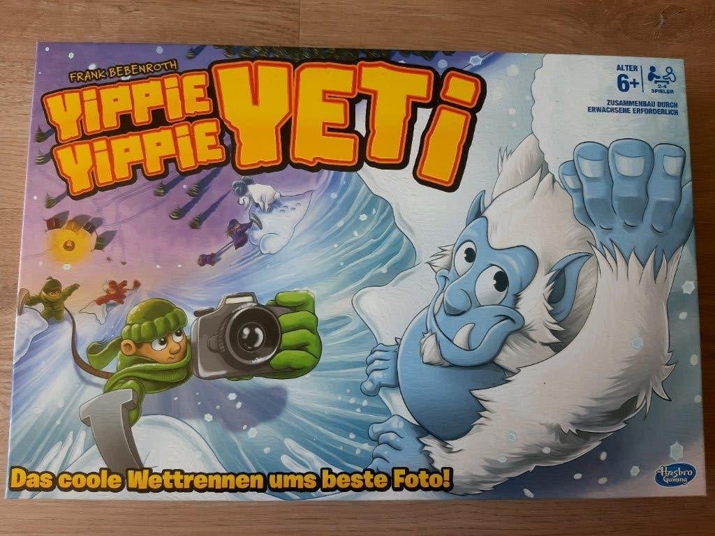 Yippie yippie Yeti spel, Een of twee spelers, Ophalen, Zo goed als nieuw, Hasbro