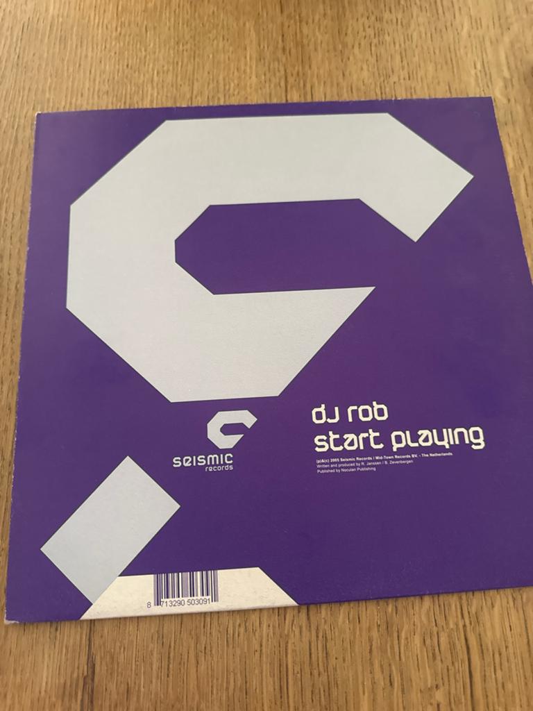 DJ Rob - Start Playing (Seismic Records Vinyl LP), Cd's en Dvd's, Ophalen, Gebruikt, Techno of Trance, 2000 - 2009