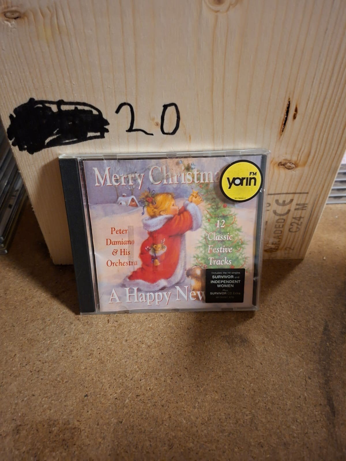 Merry Christmas & A Happy New Year CD - Peter Damiano, Ophalen of Verzenden, Gebruikt, Kerst, Album