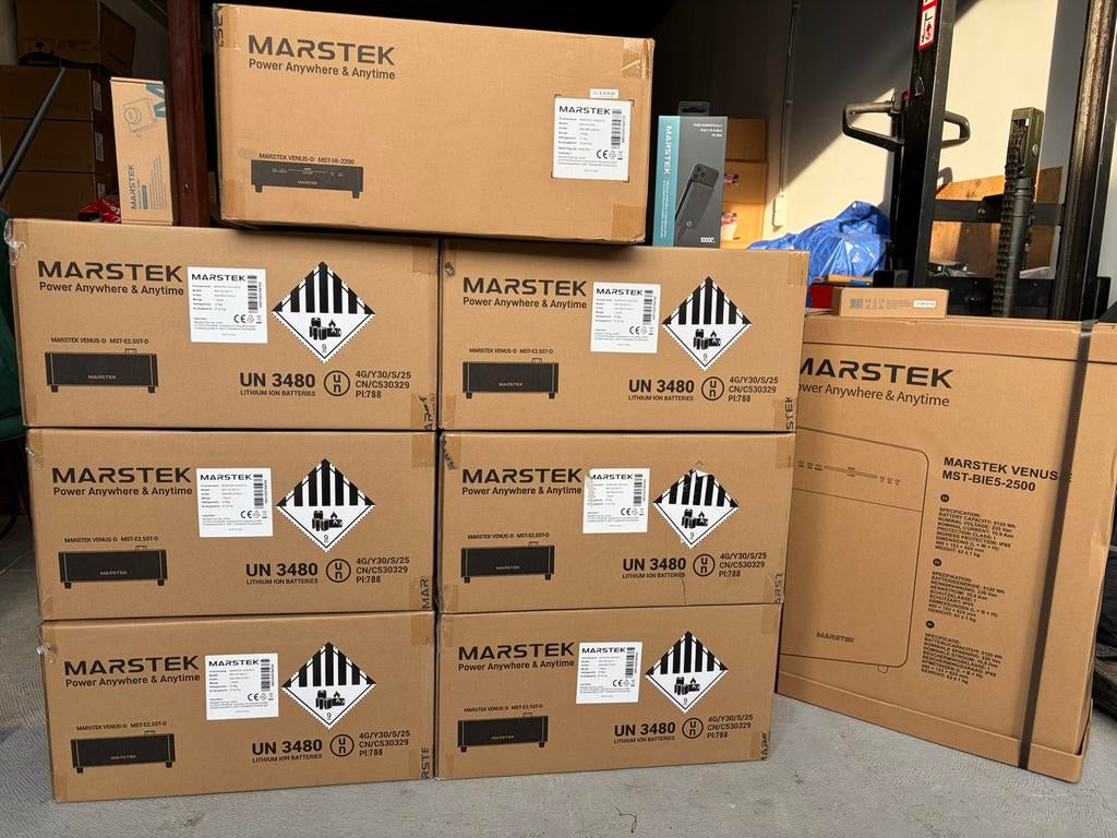 Marstek Venus D Thuisbatterij – Nieuwste Batch 2026, Www.mmgsolar.nl, 200 wattpiek of meer, Nieuw, Ophalen of Verzenden