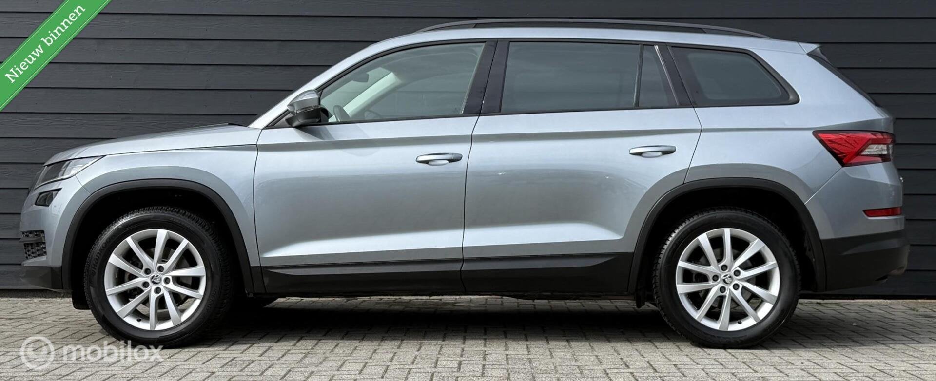 Skoda Kodiaq 1.4 TSI ACT DSG Business Carplay/Trekhaak/LED/1, Dealer onderhouden, 4 cilinders, Kodiaq, Zilver of Grijs