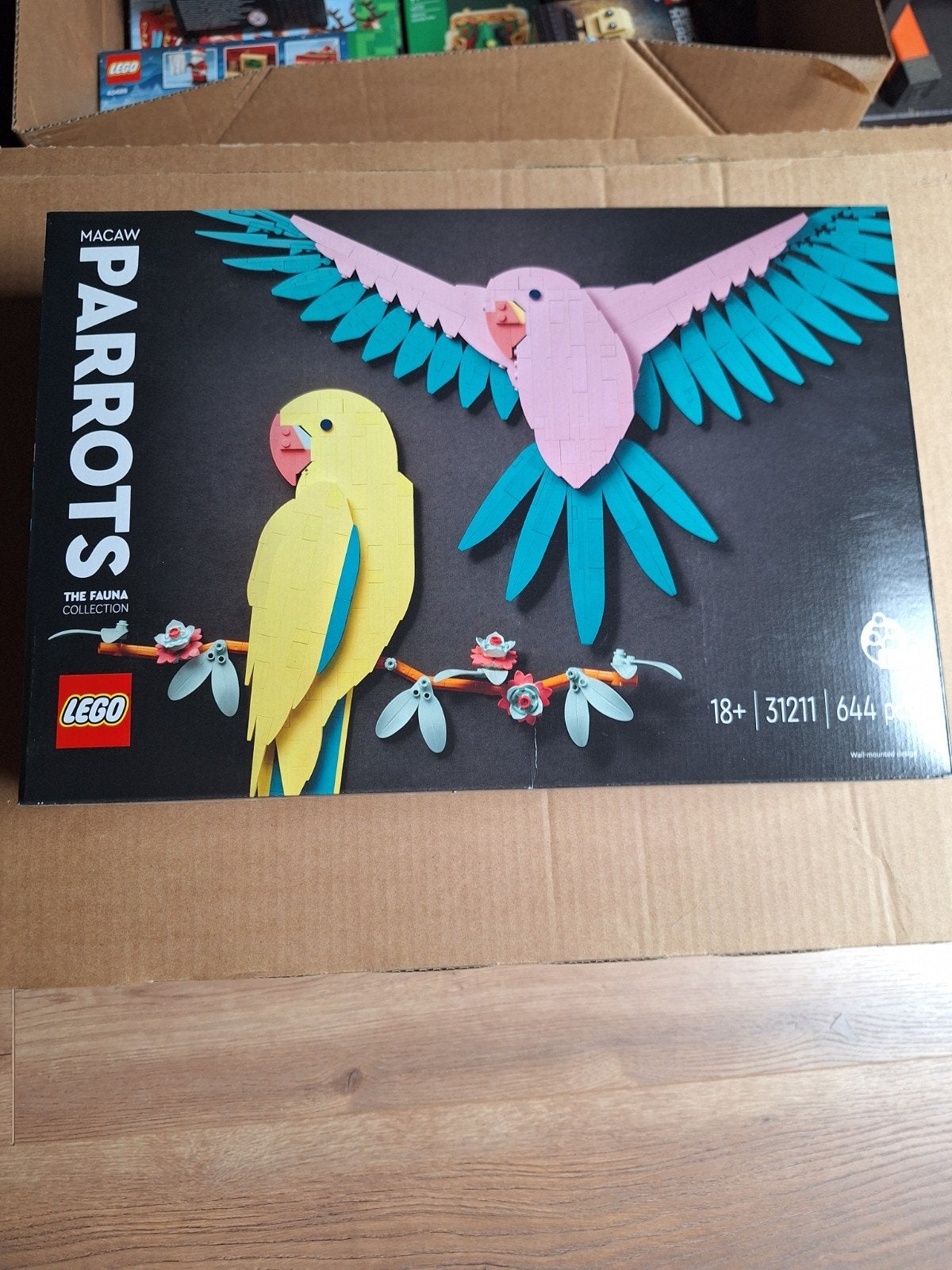 LEGO Macaw Papegaaien 31211 - The Fauna Collection, Ophalen of Verzenden, Nieuw, Overige merken