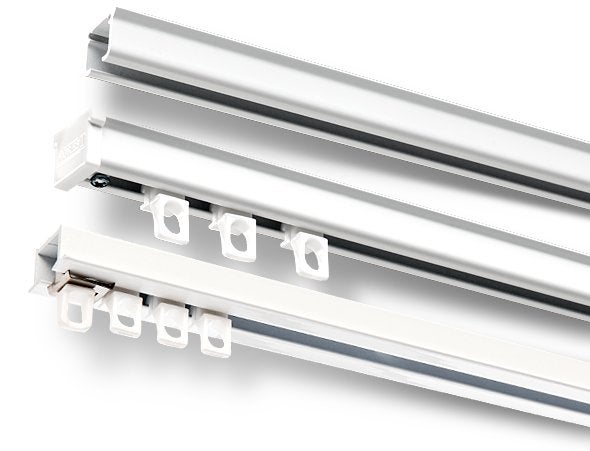 Gordijn rails op maat tot 7 meter lang,verschillende soorten, Info@arenawoninginrichting.nl, Nieuw, Ophalen of Verzenden, 6535 ZZ