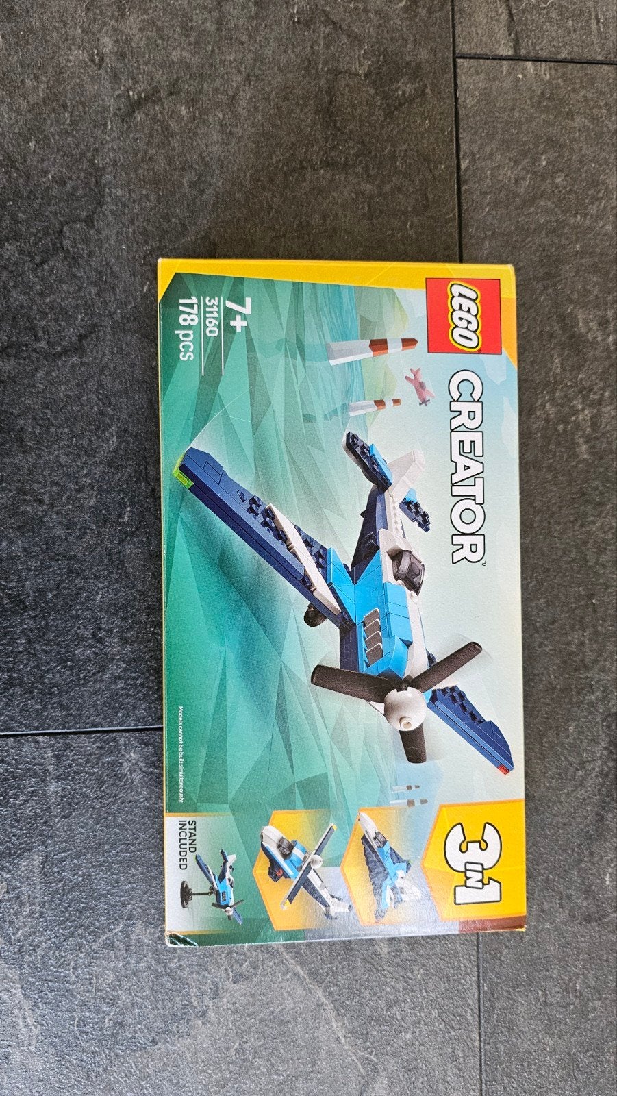 LEGO Creator 31160 Vliegtuig 3-in-1 - Gloednieuw, Ophalen of Verzenden, Nieuw