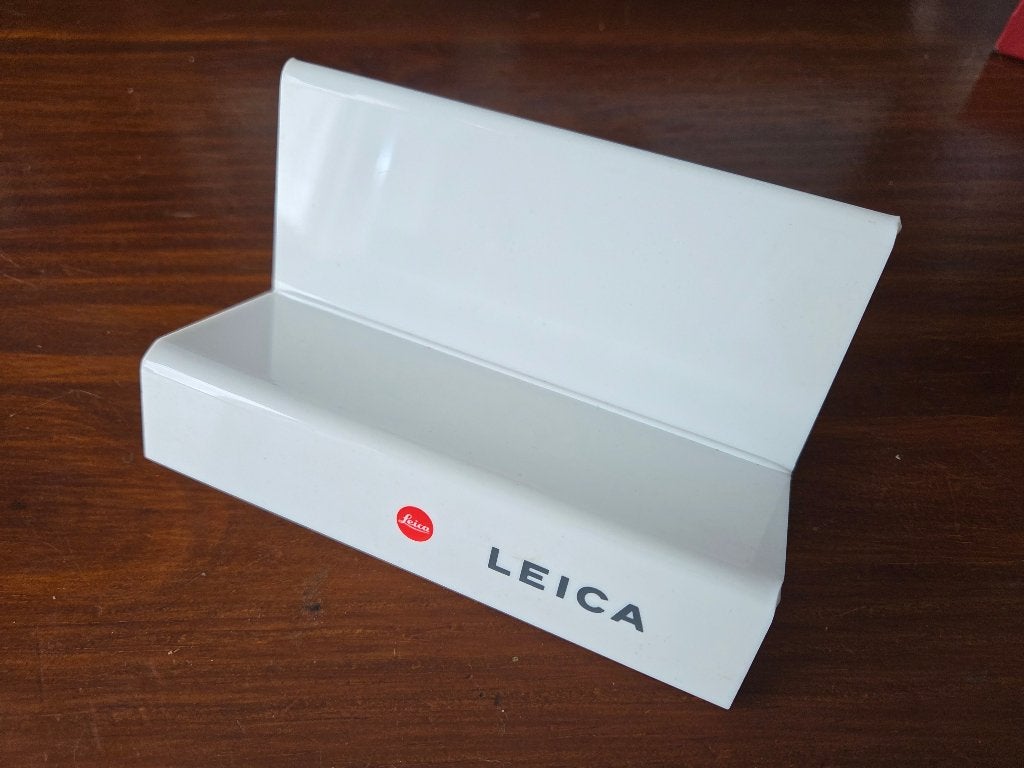 Leitz Leica display standaard voor camera, Verzamelen, Ophalen, Overige typen