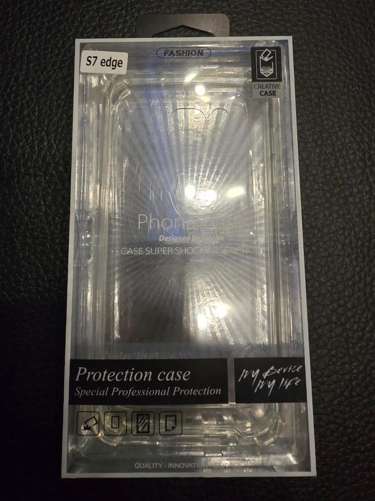 Nieuw Transparant Hoesje voor Samsung S7 Edge, Ophalen of Verzenden, Nieuw, Overige modellen, Hoesje of Tasje