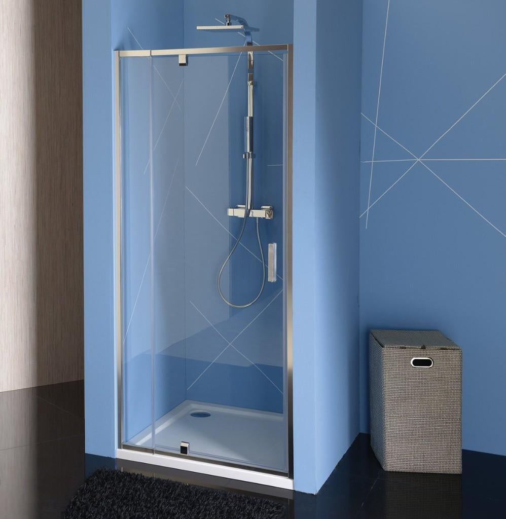 Draaibare Douchedeur Easy Verstelbaar 76-90cm 190cm hoog, Ophalen, 80 tot 100 cm, Binnendeur, Minder dan 200 cm