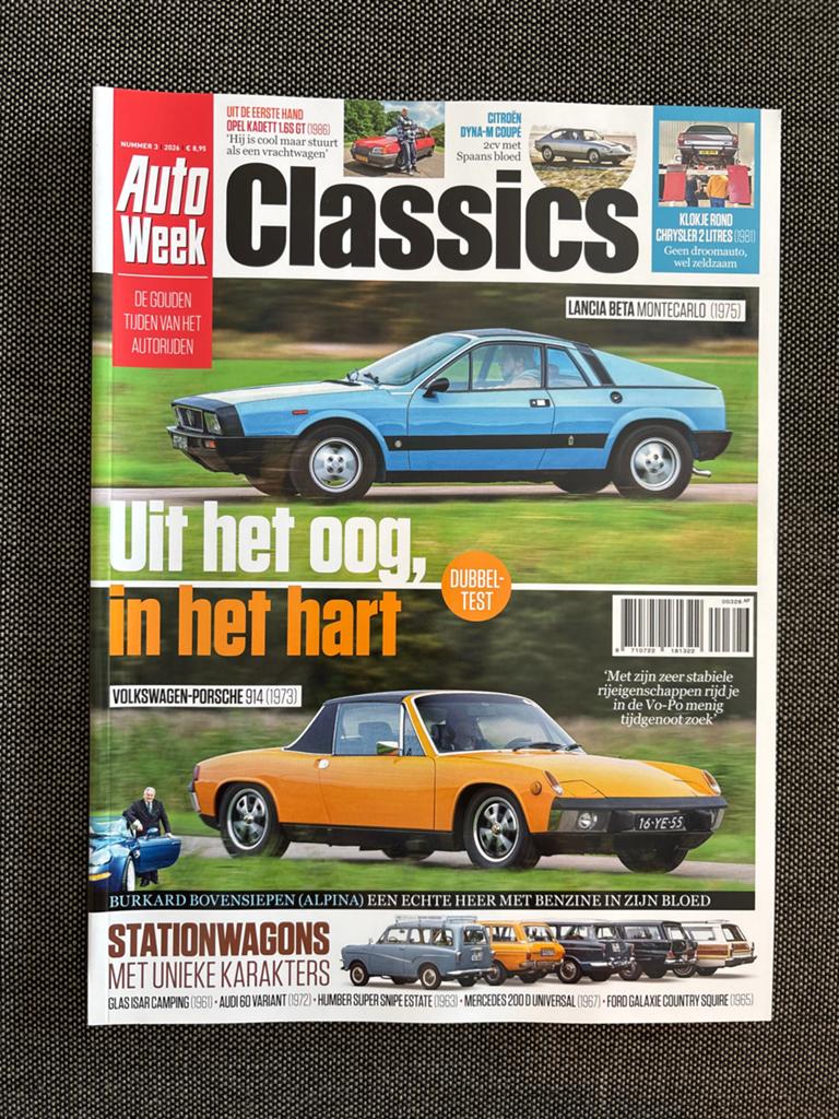 AutoWeek Classics - Nummer 3 2026, Boeken, Auto's | Boeken, Nieuw, Algemeen, Ophalen of Verzenden