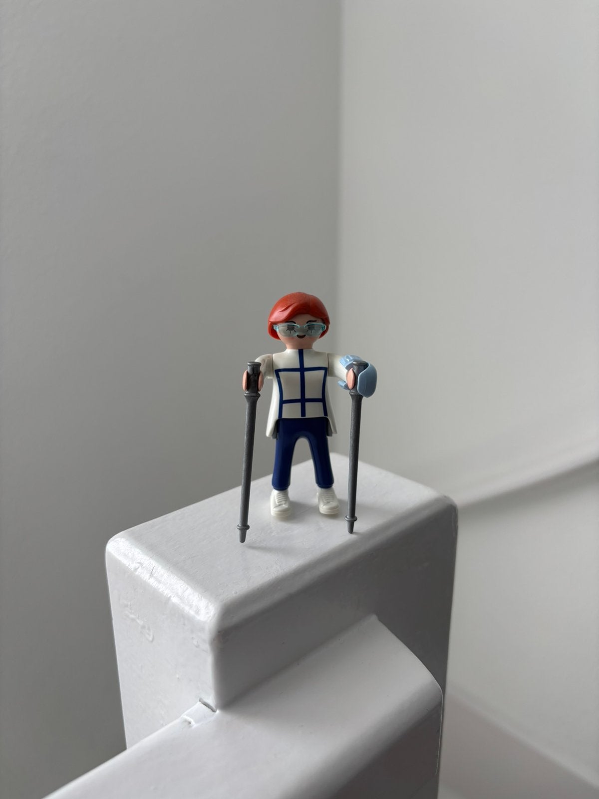 Playmobil Skiër (Figures Serie 1), Losse onderdelen, 1.2.3, Ophalen of Verzenden, Zo goed als nieuw