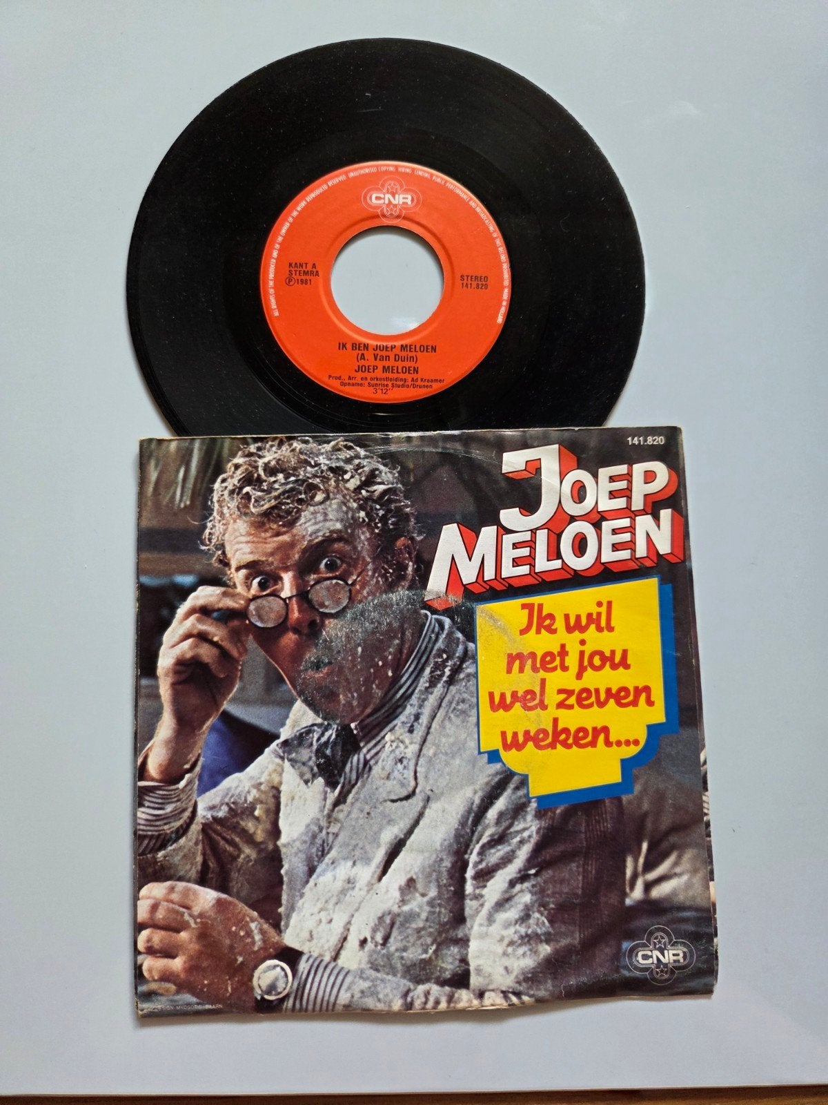 Joep Meloen - Ik ben Joep meloen, Gebruikt, 7 inch, Single, Ophalen of Verzenden