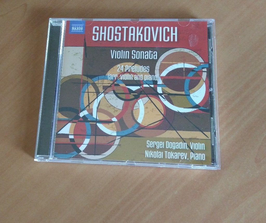 CD Shostakovich.  Violin Sonata; 24 Preludes, Ophalen of Verzenden, Classicisme, Zo goed als nieuw, Kamermuziek