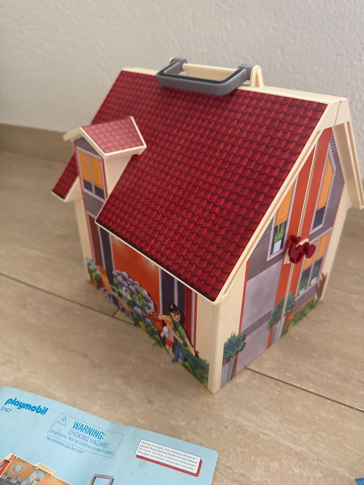 Playmobil Draagbaar Huis (5167) - Compleet met Handleiding, Ophalen, Gebruikt, Gebouw, Complete set