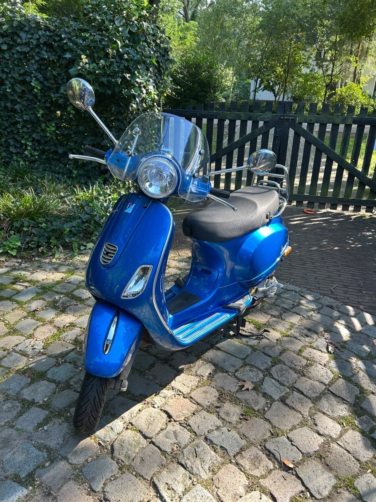 Vespa scooter - Blauw - Goed onderhouden, Ophalen, Gebruikt, Maximaal 45 km/u, Vespa LXV