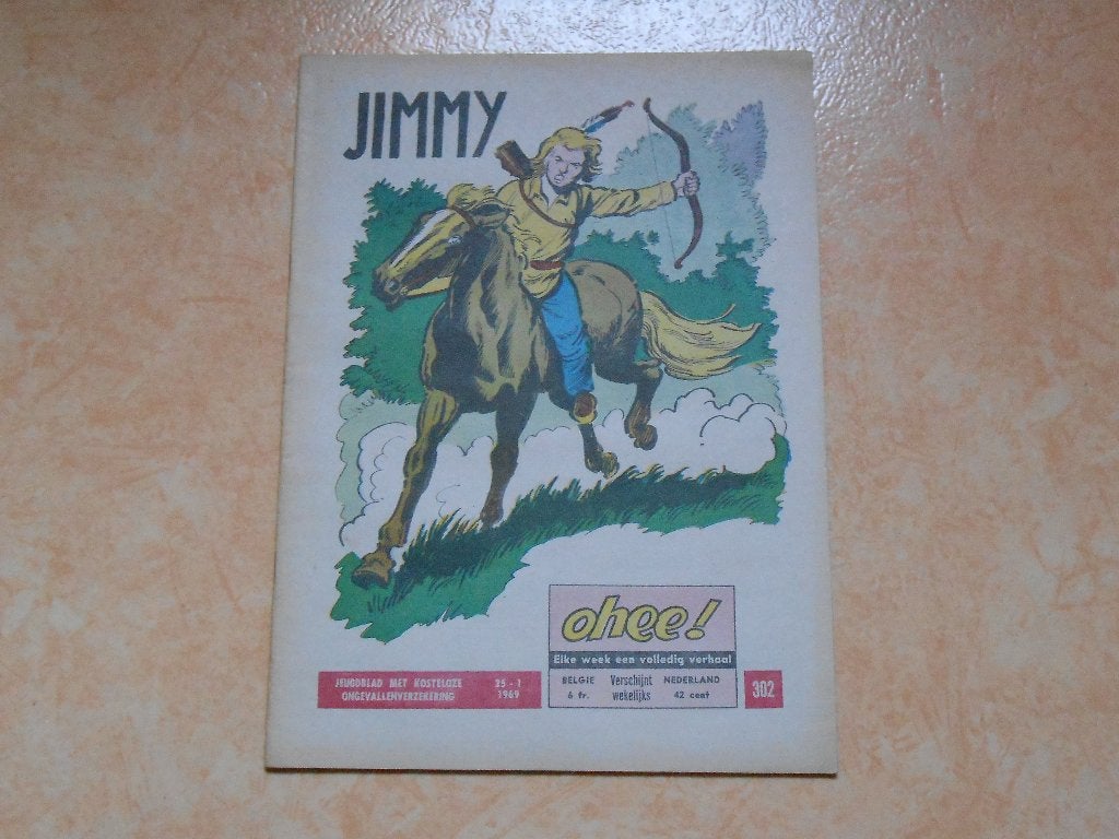 Ohee 302 Jimmy 1969., Frank Sels, Eén stripboek, Nieuw, Ophalen of Verzenden
