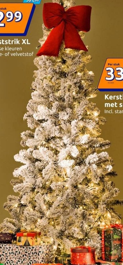 Sneeuw kerstboom, Ophalen, Zo goed als nieuw