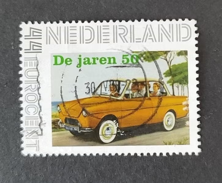 nederland nvph DAF600 persoonlijke postzegel, Verzenden, Na 1940, Gestempeld