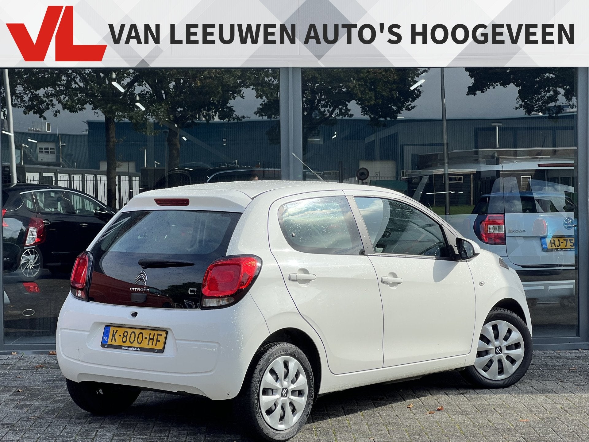 Citroën C1 1.0 VTi Feel | Nieuw binnen | Airco | Elektrisch, Auto's, Voorwielaandrijving, Stof, Met garantie (alle), 4 stoelen