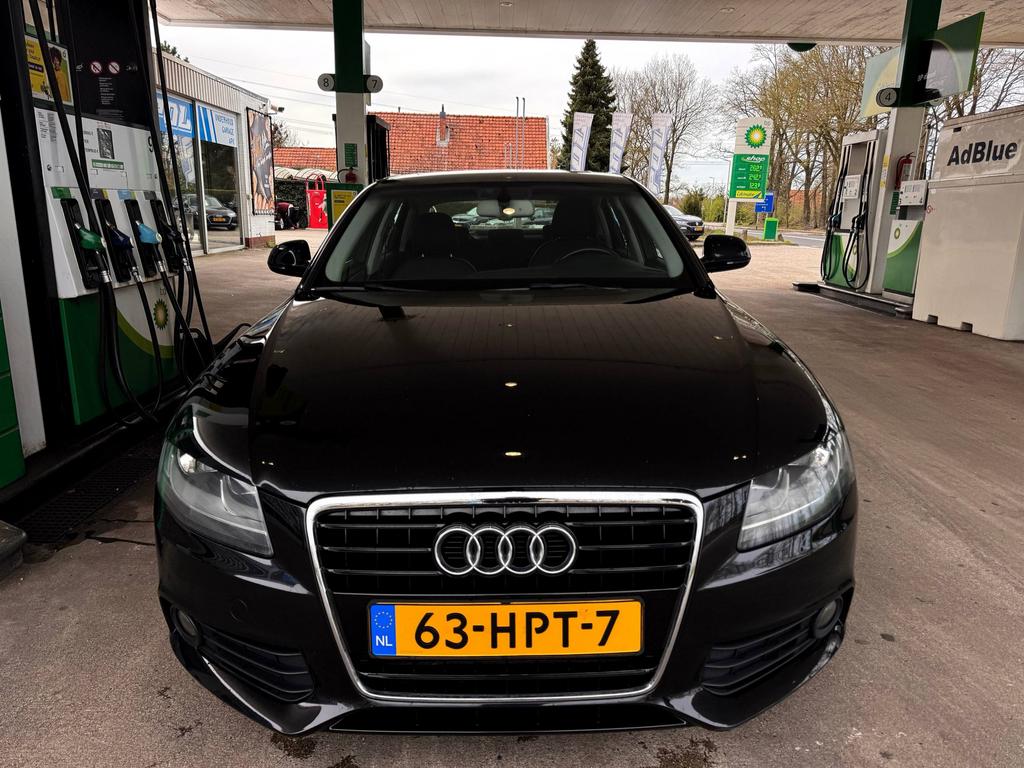 Audi A4 1.8 Tfsi 118KW Multitronic 2009 Zwart, Euro 5, Stof, Zwart, 4 cilinders