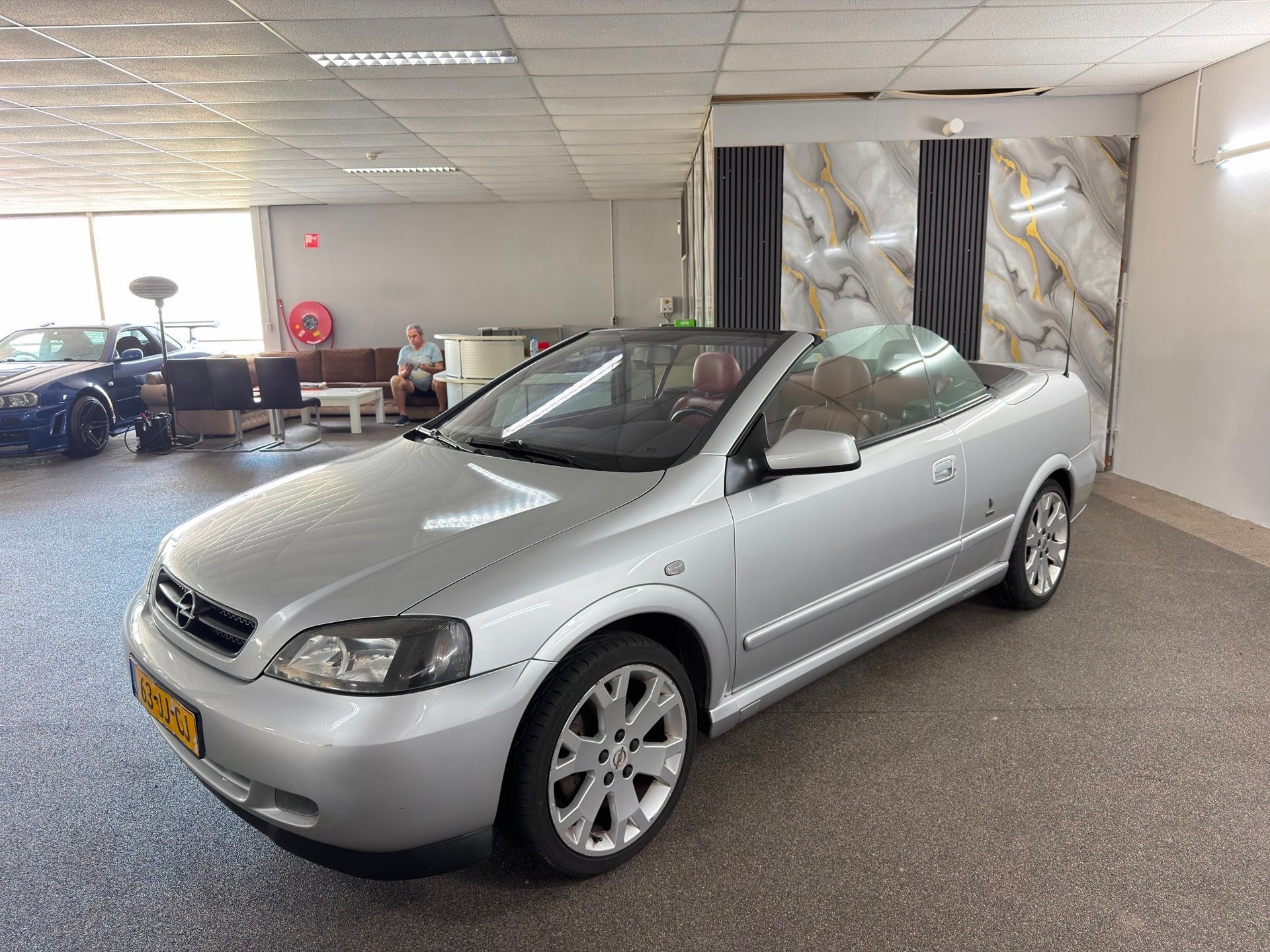 Opel Astra Cabriolet 1.8-16V Apk Nieuw,Clima,Cruise,Leder,N., Auto's, 125 pk, 4 cilinders, Cabriolet, 4 stoelen