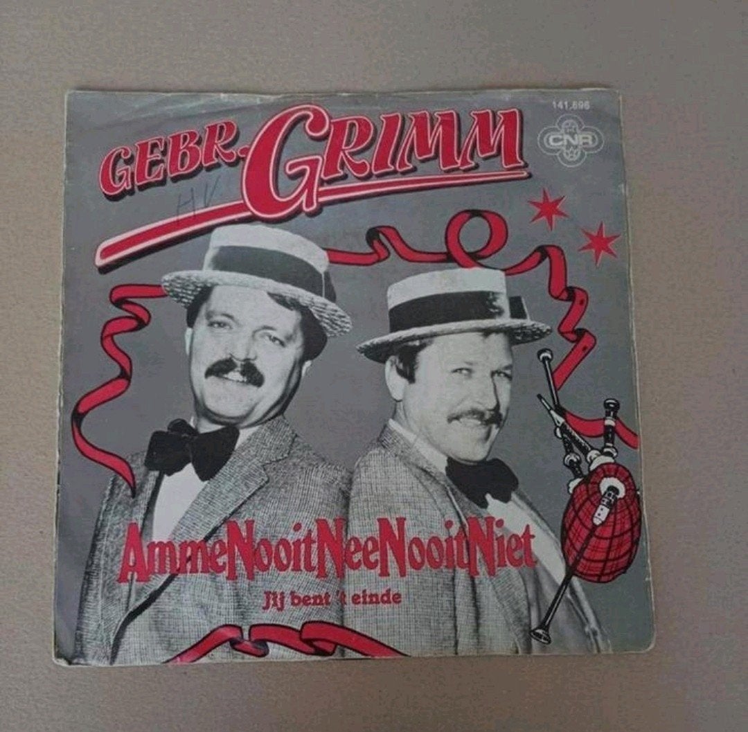 Gebr. Grimm - AmmeNooitNeeNooitNiet, Gebruikt, 7 inch, Ophalen of Verzenden, Pop