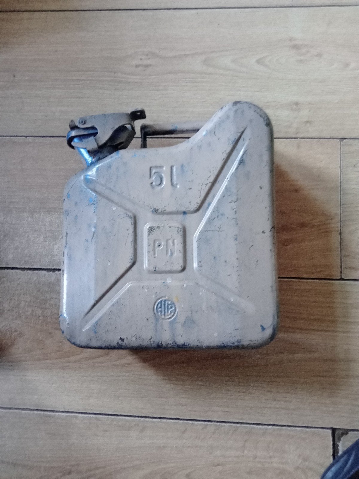 Vintage 5L Jerrycan - Origineel Militair Model, Ophalen of Verzenden
