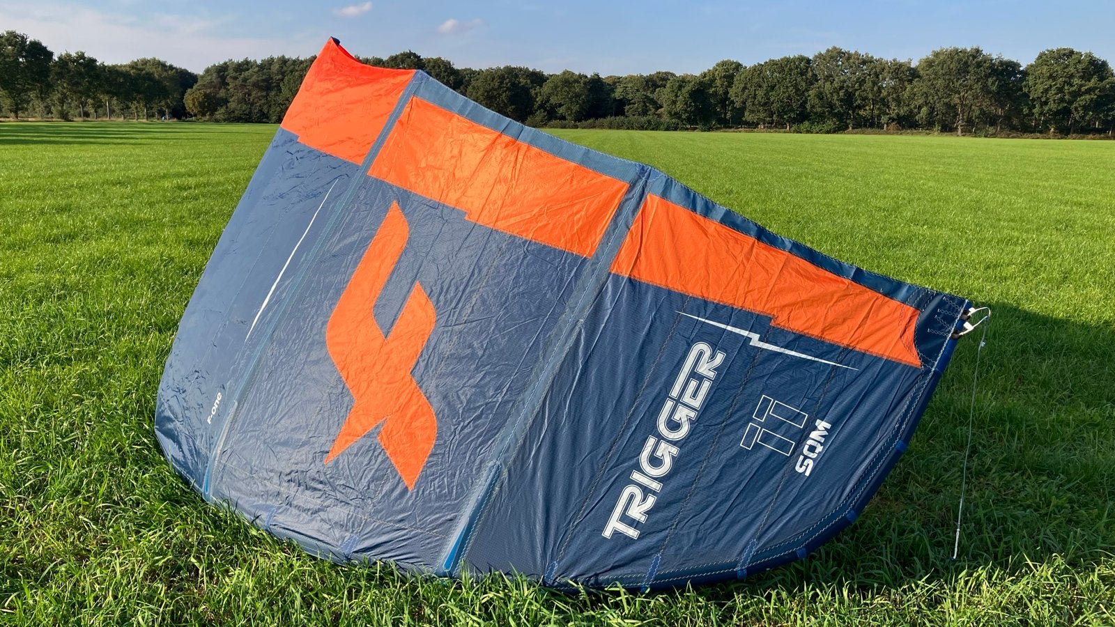 F-One Trigger 11m² Kite - Zo goed als nieuw, Watersport en Boten, Geen board, Zo goed als nieuw, Kite, 11 m²
