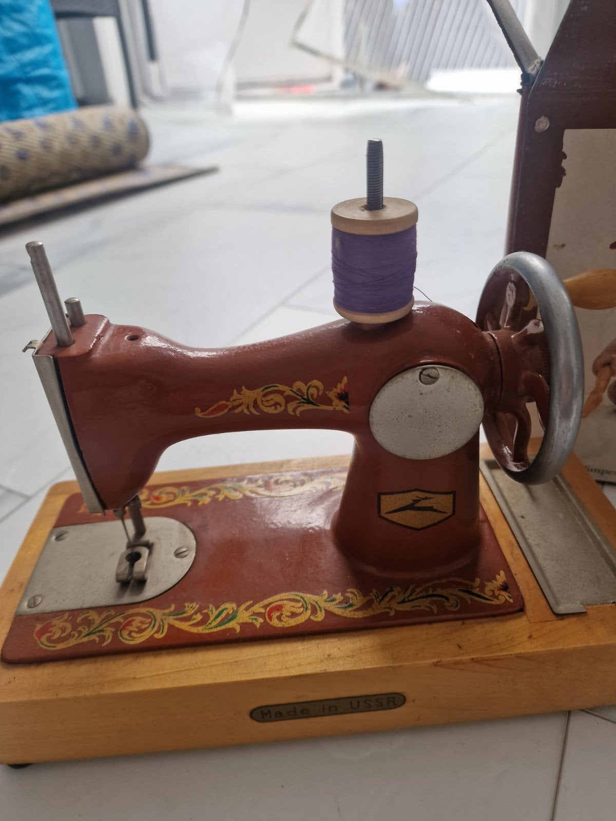 Vintage Orsha Kinder Naaimachine - Made in USSR, Ophalen of Verzenden, Gebruikt, Naaimachine, Overige merken