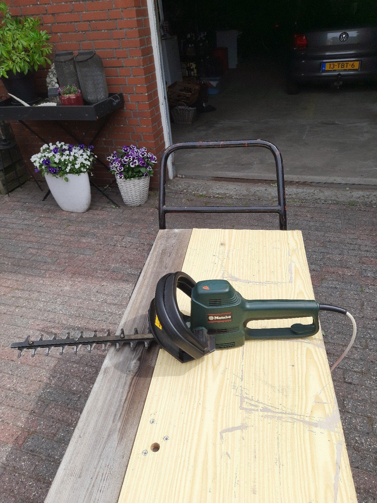 Metabo Heggenschaar HS 8140 S - Elektrisch, Ophalen, Gebruikt, Elektrisch, Metabo