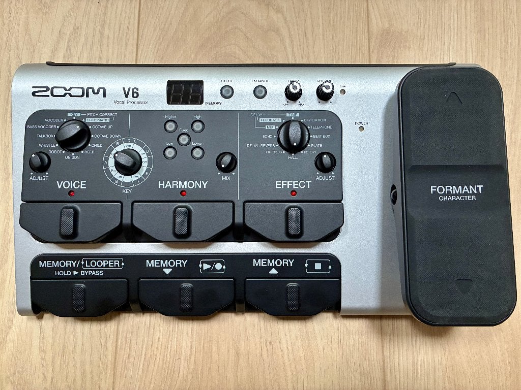 Zoom V6-SP Vocal Processor, Muziek en Instrumenten, Ophalen, Zo goed als nieuw, Delay of Echo